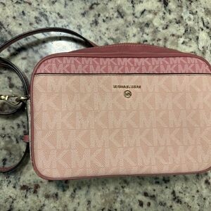 Michael Kors Two-Tone Pink Crossbody Bag